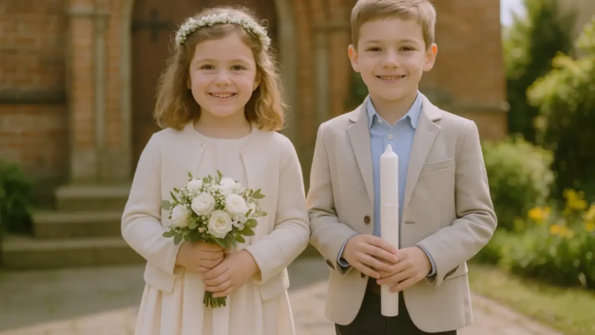 Jak ubrać dziecko na rocznicę komunii?